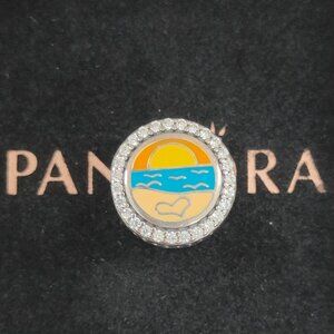 Pandora Long Island Exclusive Bead Charm Bracelet Pendant S925 Silver with box